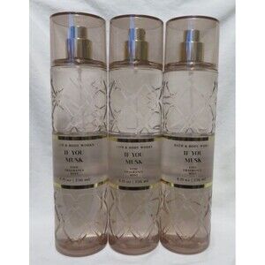 IF YOU MUSK Bath & Body Works Fine Fragrance Mist 8 fl oz x 3